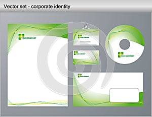 Vector illustration corporate identity