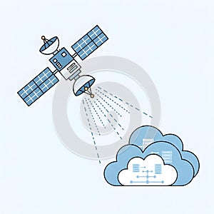 Satellite Communication and Cloud Computing