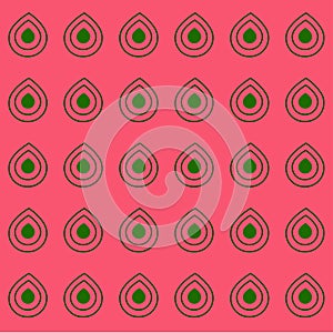 Vector illustration of drops pattern for textile,garments,carpets