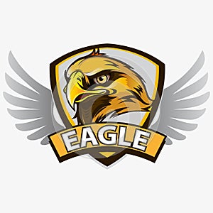 Eagle head emblem