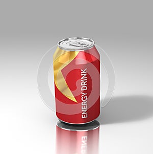 Vector illustration of Energy Drink Can