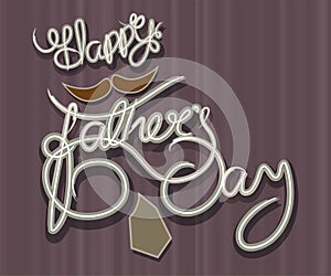 Vector illustration for father`s day