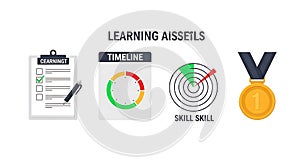Learning and Skill Development Icons