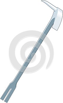Halligan Tool Vector Illustration