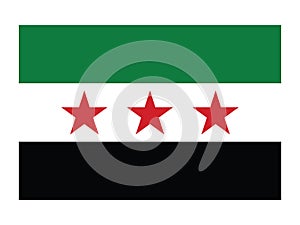 Independence Flag of Syria photo