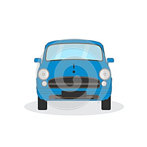 Vector Illustration Of Flat Design Car photo