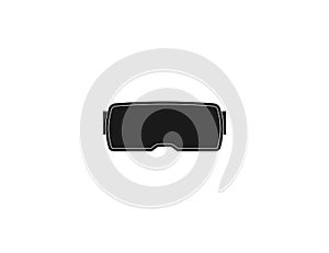 Device, virtual reality, vr icon. Vector illustration. Flat design
