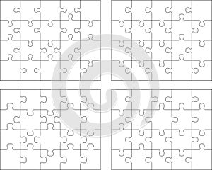 Puzzles, separate pieces