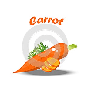 Vector illustration of fresh carro