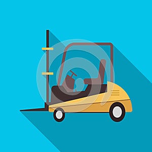 Vector illustration of goods and cargo sign. Collection of goods and warehouse vector icon for stock.