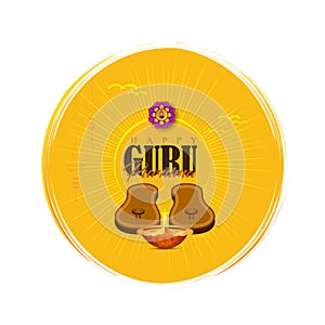 Vector Illustration for Guru Purnima Celebration da