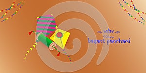 Vector illustration of Happy Basant Panchami