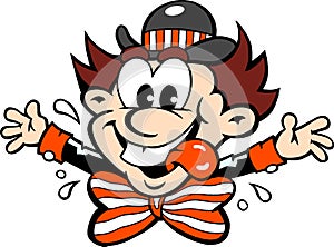 Vector illustration of an Happy Candy Man