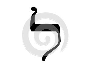 Hebrew alphabet letter Lamed