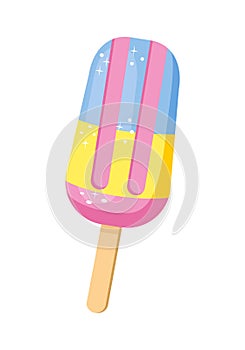 Vector illustration of ice cream