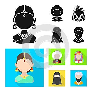 Vector illustration of imitator and resident symbol. Collection of imitator and culture stock vector illustration.