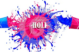 India Festival of Color Happy Holi background