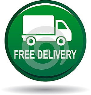 Free delivery web button