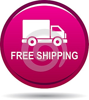 Free shipping web button