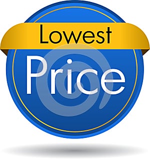 Lowest price button photo