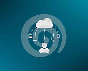 Vector illustration, light background