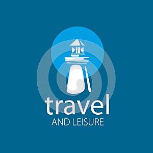 Vector lighthouse logo