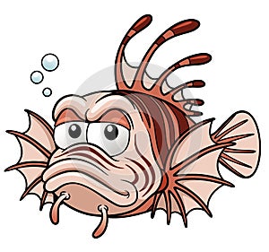 Lionfish cartoon photo