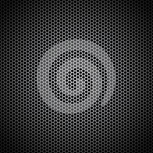 Vector Illustration metal speaker grille pattern texture