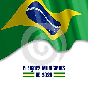 Vector Illustration of 2020 Municipal Elections photo