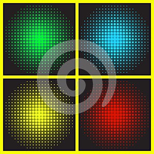 Vector illustration of a music equalizer