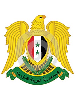 National Coat of Arms of Syria photo