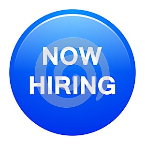 Now hiring button