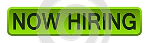 Now hiring button