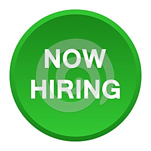 Now hiring button