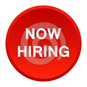 Now hiring button