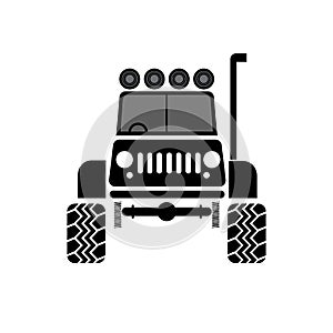 Vector illustration Off-Road vehicle