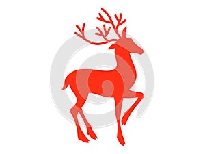 Picture of a Santa Claus Sleighs Reindeer