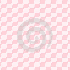 Vector illustration pink wave pattern, Soft coloer pastel waves.