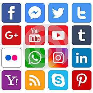 social media icons