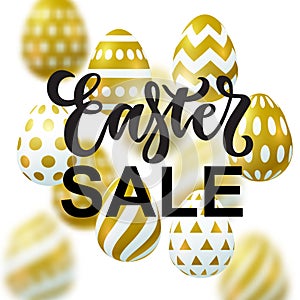 Vector illustration, Easter sale tag