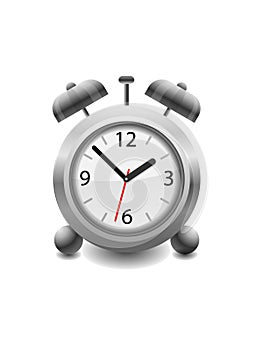 Vector Illustration of a retro analog Alarm Clock