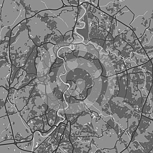 Vector illustration Rome city map