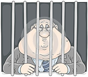 Corrupt official behind bars