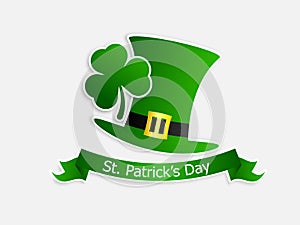 Vector illustration of saint patrick`s day