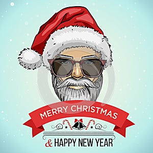 Vector illustration of Santa Claus