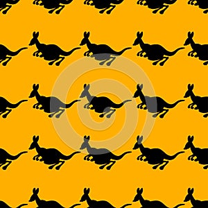 Vector illustration of a seamless repeating pattern of cheerful