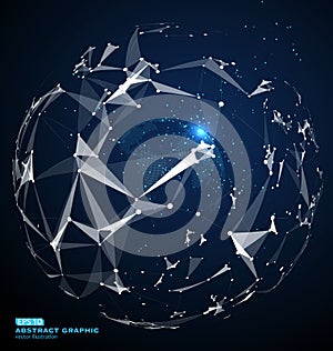 Vector illustration sense of technol.