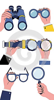 Vision and Observation Tools Illustration