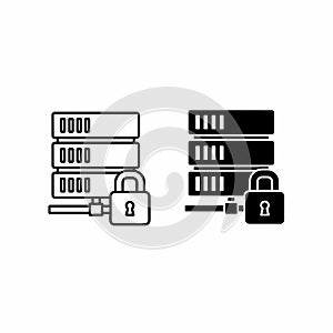 Data Server Security Icon