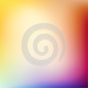 Vector illustration of soft colored abstract background